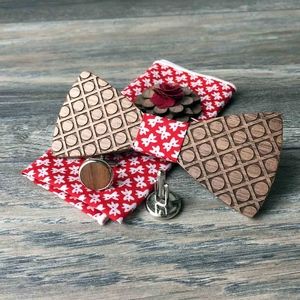 Men's Wooden Bow Tie